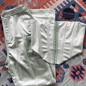 white fox set new " with tags